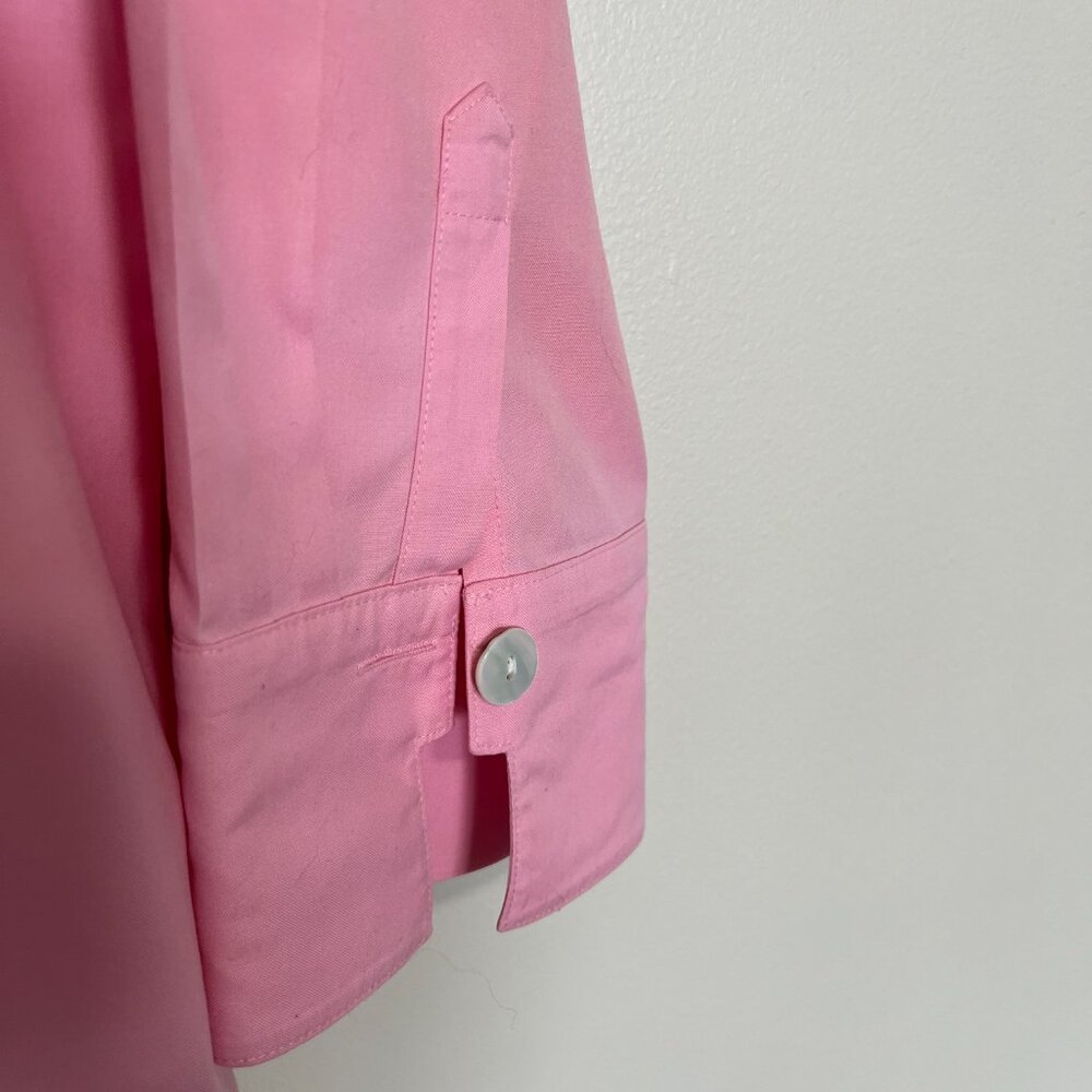 Coldwater Creek Pink Button Dress Shirt Size L - Picture 3 of 8